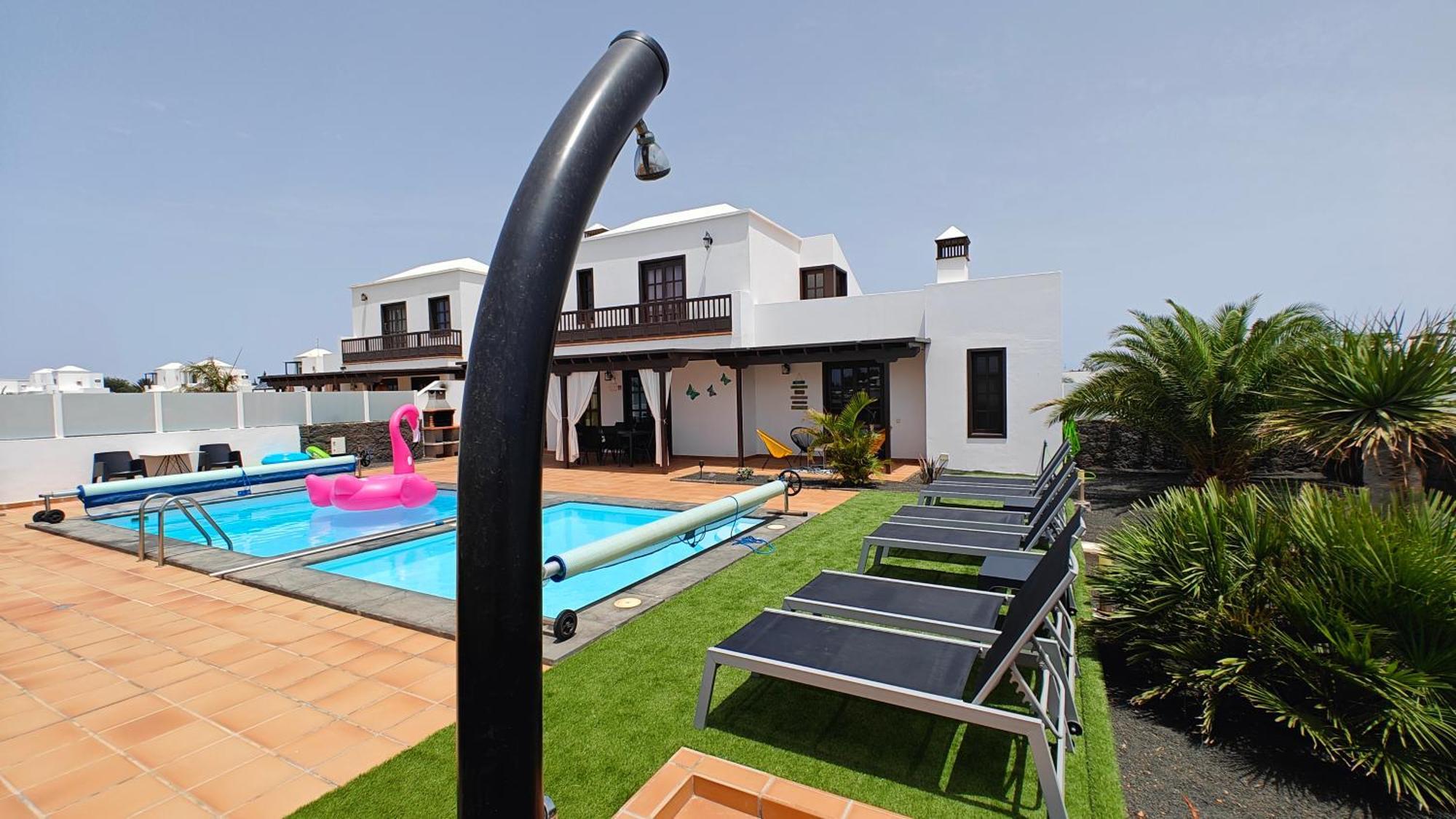 Casa Del Sol Naciente - Heated Pools - Wifi - Uk,Be,Nl,Fr Tv Channels Playa Blanca  Exterior photo